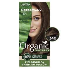 Джоанна, Naturia Органическая ухаживающая краска для волос 340 Чай, Joanna