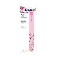 Розовая прямая пилка 180/240 KillyS, Floralove