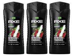 Гель для душа, 3х400мл Axe Africa