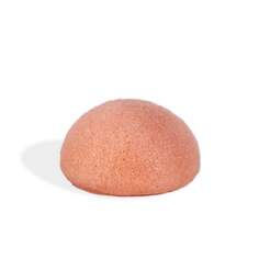 Натуральная очищающая губка для лица с розовой глиной Mohani, Konjac Sponge
