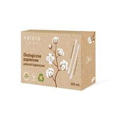 Экологические бумажные ватные палочки, 200 шт. Natura Care