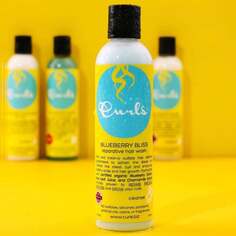 Восстанавливающее средство для мытья волос Blueberry Bliss, шампунь для волос, 236 мл Curls