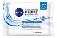 Салфетки освежающие для нормальной и комбинированной кожи 25 шт. Nivea