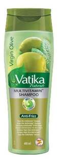 Разглаживающий шампунь для волос Оливковое масло 400 мл Dabur Vatika