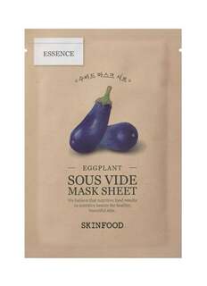 Разглаживающая и увлажняющая тканевая маска 22г SKINFOOD, Eggplant Sous Vide Mask Sheet