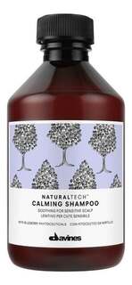 Успокаивающий шампунь для чувствительной кожи головы 250мл Davines Naturaltech Calming Shampoo
