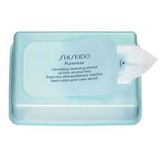Салфетки Pureness, освежающие и очищающие, 30 шт. Shiseido