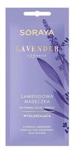 Разглаживающая маска для лица, шеи и декольте 8 мл Soraya Lavender Essence Lavender