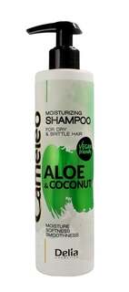 Шампунь для волос увлажняющий, 250 мл Delia Cosmetics, Cameleo Aloe and Coconut