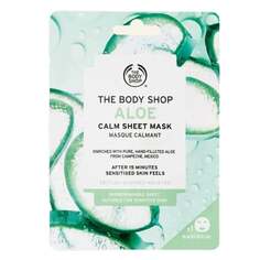 Успокаивающая тканевая маска для лица, алоэ, 18 мл The Body Shop, Sheet Mask