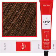 Мл кремовая краска для волос с растительными маслами 8.3 Светлый Золотистый Блондин Kemon, Cramer Color 100
