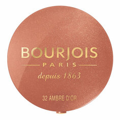 Румяна 32 Ambre D&apos;Or, 2,5 г Bourjois, Little Round Pot Blusher