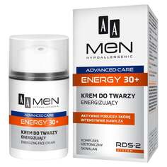 Бодрящий крем для лица Energy 30+, 50 мл AA, Men Adventure Care