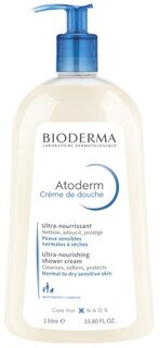 Крем-гель для умывания лица и тела, 1000 мл Bioderma Atoderm Creme De Douche