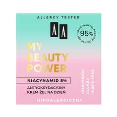 Ниацинамид 5% Антиоксидантный дневной крем-гель 50мл AA My Beauty Power