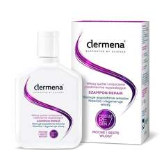 Дермена, Ремонт, шампунь для сухих и поврежденных волос, предотвращающий выпадение, 200 мл, Dermena