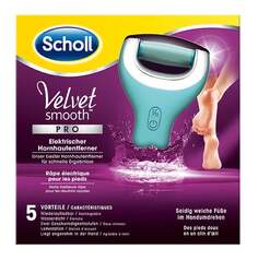 Электрическая пилка для ног Velvet Smooth, Wet&amp;Dry, 1 шт. Scholl