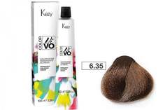 Краска для волос Kezy Color Vivo 100 мл 6.35 каштан темно-русый