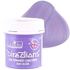 Смываемый тоник для волос фиолетовый Antique Mauve, интенсивный цвет, увлажняет, не повреждает La Riche, Directions