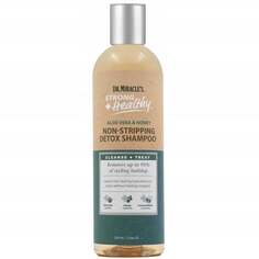 Доктор Miracle&apos;s, Strong &amp; Healthy Non-Tripping Detox Shampoo, Шампунь для волос, 355мл, Dr. Miracle&apos;s