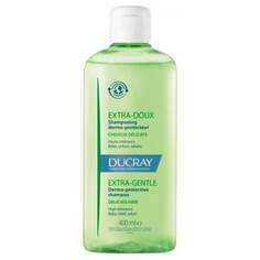 Нежный шампунь для чувствительных волос, 400мл Ducray, Extra-Gentle Dermo-Protective Shampoo