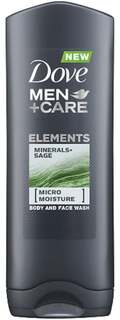 Гель для душа Dove Men Care Minerals Sage 250 мл - Минералы + Шалфей