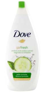 Огурец и зеленый чай, гель для душа, 500 мл Dove, Go Fresh