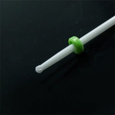 Керамический нож для кутикулы маленький шарик c 3/32&quot; - насыщенный зеленый, AllePaznokcie