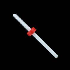 Керамический нож для кутикулы маленький бочонок f 3/32&quot; - красный, нежный, AllePaznokcie