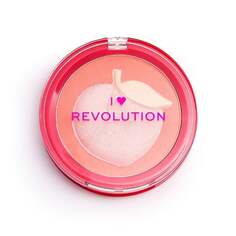 Персиковые румяна, 9,2 г I Heart Revolution, Fruity Blusher, Makeup Revolution