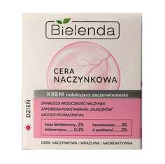 Дневной крем для капиллярной кожи, уменьшающий покраснения, 50 мл Bielenda