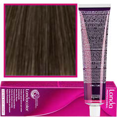Профессиональная краска для волос 4/07 Medium Natural Brown Londa, Londacolor