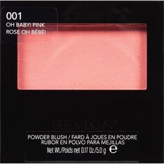 Румяна 001 Oh Baby! Розовый, 5 г Revlon, Powder Blush