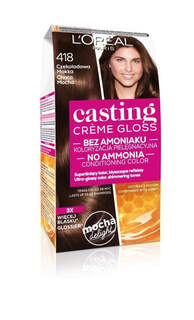 Крем-краска Casting Creme Gloss № 418 Шоколад Мокко 1 упаковка. L’oreal Paris, L&apos;oréal Paris L'Oreal
