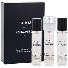 Парфюмированная вода 3x20 мл для мужчин Chanel Bleu de Chanel