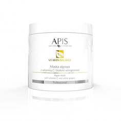 Витамин Баланс, Водорослевая маска с витамином С и белым виноградом, 250 г Apis, APIS Professional