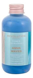 Тонирующая краска для светлых волос 01 Aqua Waves 150мл Revolution Haircare Tones for Blondes, Makeup Revolution