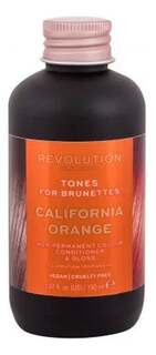 Тонирующая краска для темных волос, 02 California Orange, 150 мл Revolution Haircare, Tones for Brunettes, Makeup Revolution