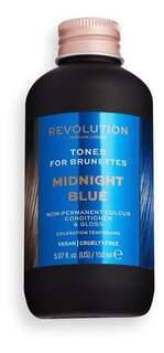 Тонирующая краска для темных волос, 03 Midnight Blue, 150 мл Revolution Haircare, Tones for Brunettes, Makeup Revolution