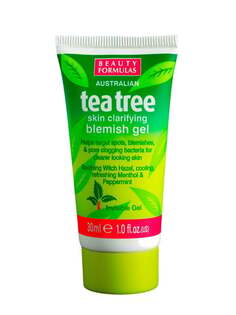 Гель для точечного лечения прыщей Skin Clarifying Blemish, 30 мл Beauty Formulas, Tea Tree