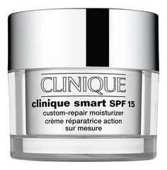 Безмасляный увлажняющий крем с солнцезащитным фильтром для очень сухой кожи 50мл Clinique Smart Custom-Repair Moisturizer SPF 15