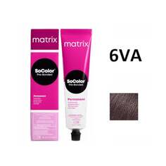 Перманентная краска для волос Matrix SoColor Pre-Bonded 6VA 90мл