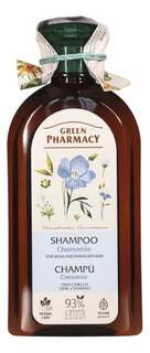 Зеленая Аптека, Шампунь с ромашкой для ослабленных волос, 350 мл, Green Pharmacy