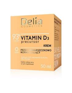 Прекурсор витамина D3, нормализующий дневной крем против морщин, 50 мл Delia Cosmetics