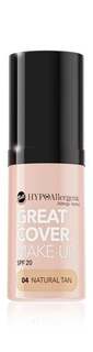 Тональный крем-мусс интенсивного покрытия Great Cover Make-Up SPF 20–04 Bell HYPOAllergenic