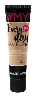 Тональный крем-вечер, 03 Бежевый, 30 г Bell, #My Everyday Make-Up