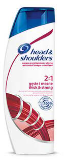 Шампунь против перхоти с кондиционером 2в1, 360 мл Head &amp;Shoulders, Thick&amp;Strong, Head &amp; Shoulders