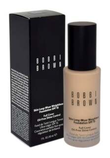 Тональный крем для лица, SPF 15, W-026 Теплая слоновая кость, 30 мл Bobbi Brown, Skin Long-Wear Weightless Foundation