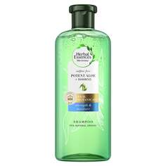 Безсульфатный шампунь с сильным алоэ + бамбуком, 380 мл Herbal Essences Bio:renew