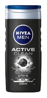 Гель для душа, 250 мл Nivea, Men Active Clean